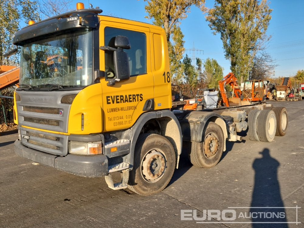 2008 Scania P380 - Camião chassi: foto 1 2008 Scania P380 - Camião chassi: foto 1