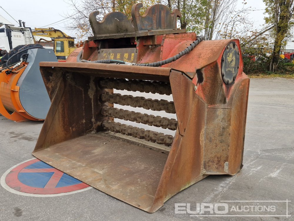 2010 Allu DS4-23 Screening Bucket - Peneira vibratória: foto 1 2010 Allu DS4-23 Screening Bucket - Peneira vibratória: foto 1