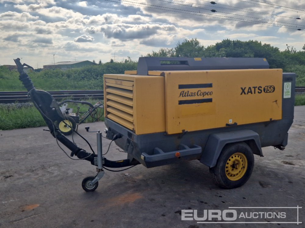 2010 Atlas Copco XATS156 320CFM - Compressor de ar: foto 1 2010 Atlas Copco XATS156 320CFM - Compressor de ar: foto 1