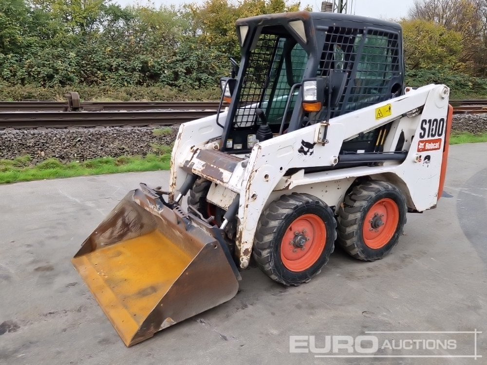2011 Bobcat S100 - Mini pá carregadora: foto 1 2011 Bobcat S100 - Mini pá carregadora: foto 1