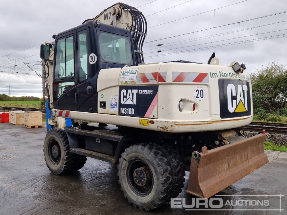 2011 CAT M316D - Escavadeira de rodas: foto 3 2011 CAT M316D - Escavadeira de rodas: foto 3