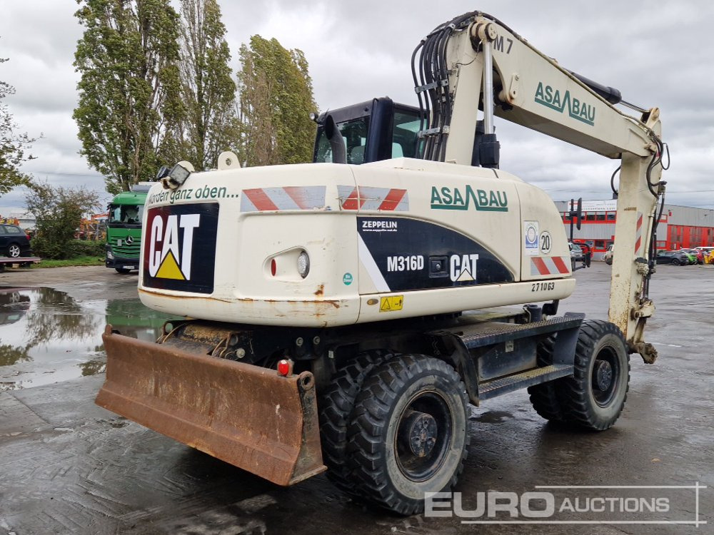 2011 CAT M316D - Escavadeira de rodas: foto 5 2011 CAT M316D - Escavadeira de rodas: foto 5