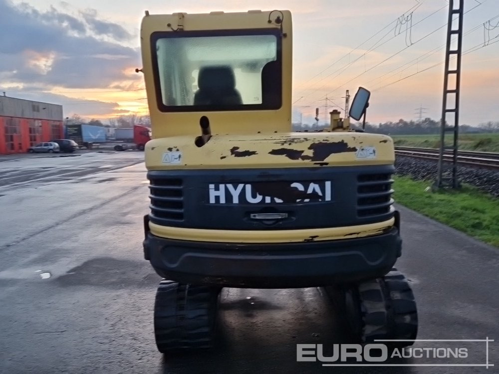 2011 Hyundai ROBEX 55-9 - Mini escavadeira: foto 4 2011 Hyundai ROBEX 55-9 - Mini escavadeira: foto 4