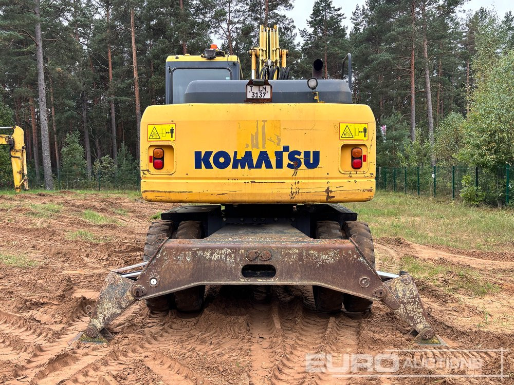 2011 Komatsu PW160-7E0 - Escavadeira de rodas: foto 4 2011 Komatsu PW160-7E0 - Escavadeira de rodas: foto 4