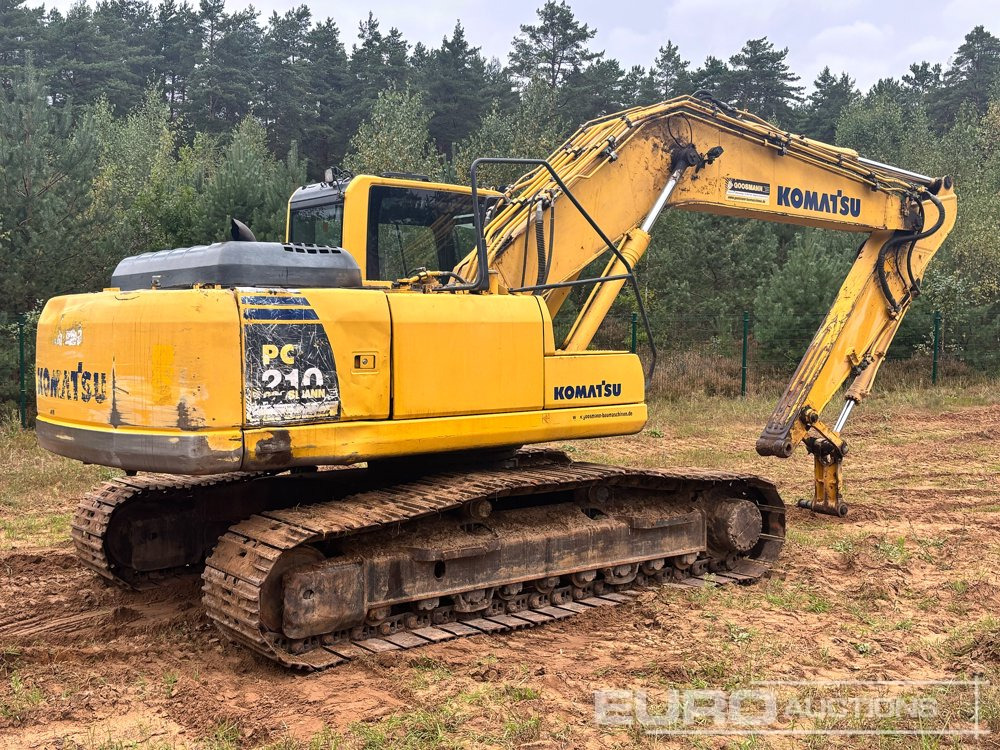 2012 Komatsu PC210LC-8 - Escavadora de rastos: foto 5 2012 Komatsu PC210LC-8 - Escavadora de rastos: foto 5