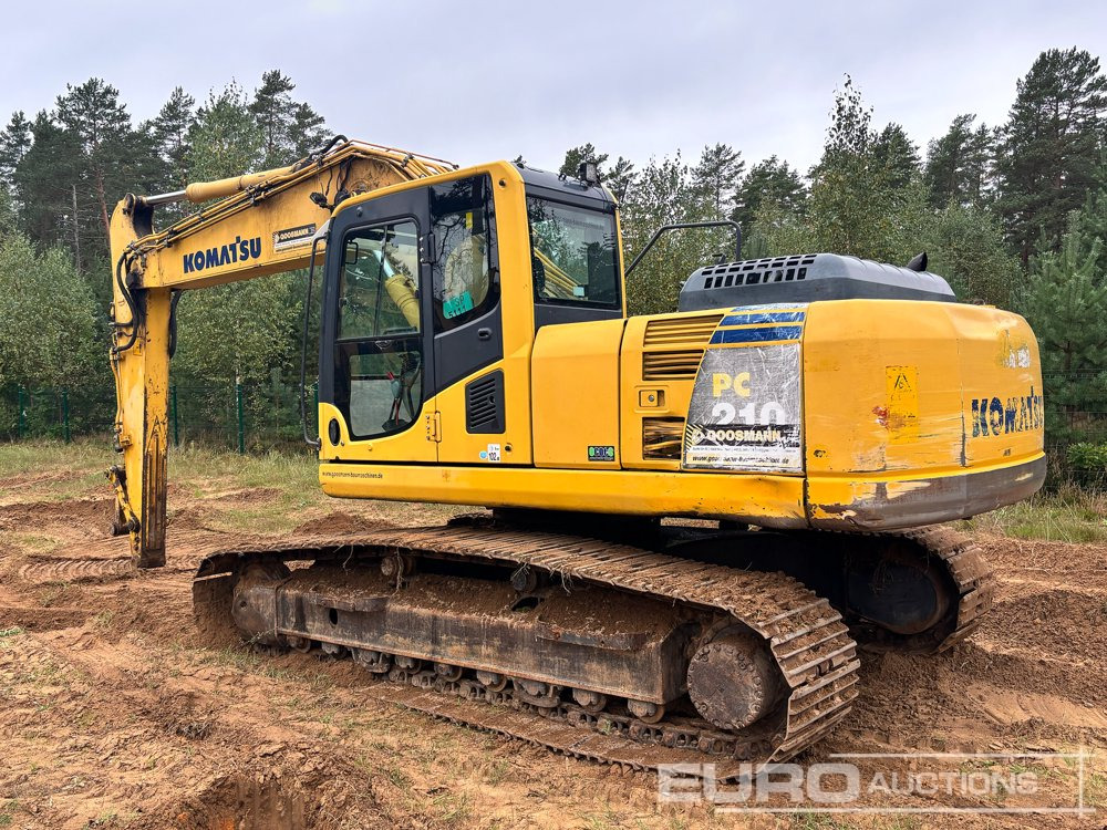 2012 Komatsu PC210LC-8 - Escavadora de rastos: foto 3 2012 Komatsu PC210LC-8 - Escavadora de rastos: foto 3