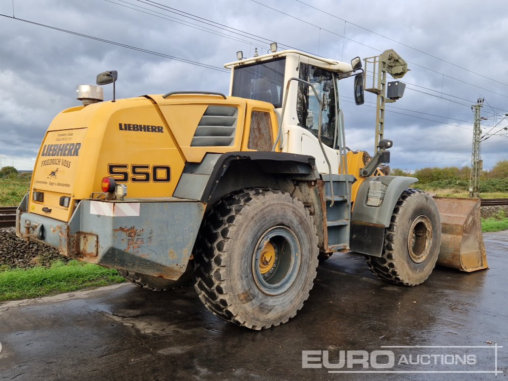 2012 Liebherr L550 - Pá carregadora de rodas: foto 5 2012 Liebherr L550 - Pá carregadora de rodas: foto 5