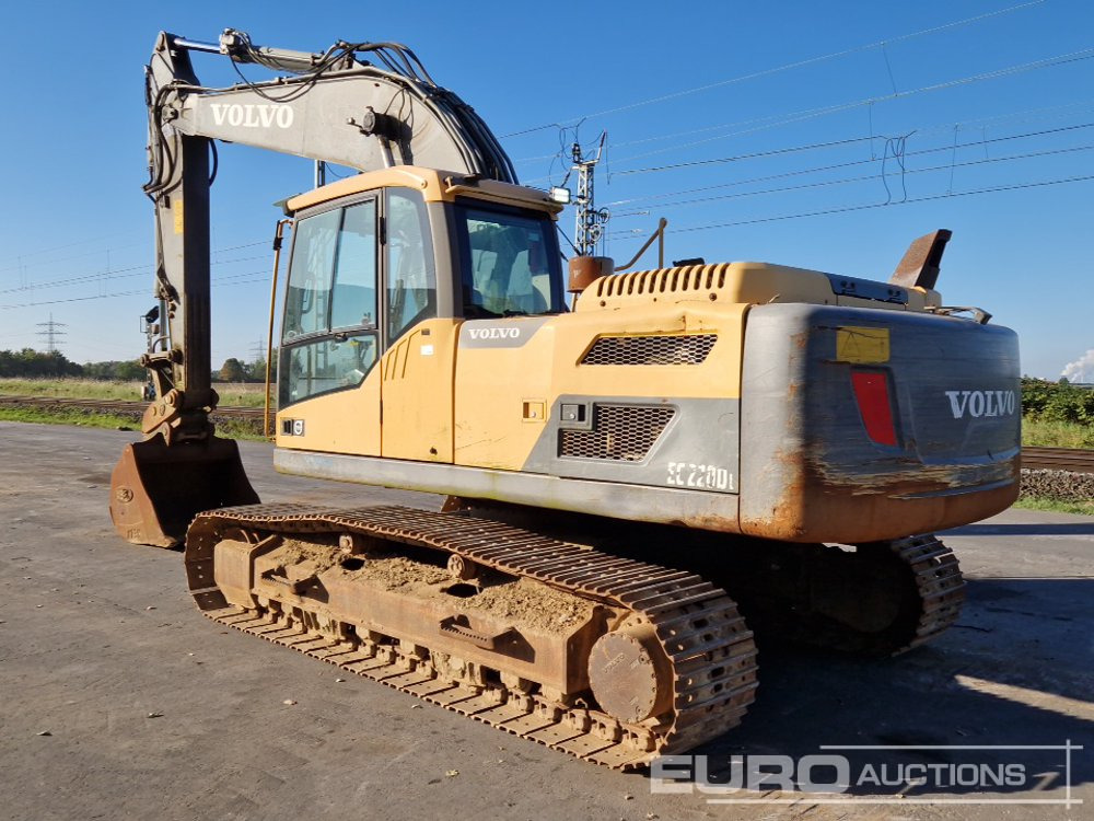2012 Volvo EC220DL - Escavadora de rastos: foto 3 2012 Volvo EC220DL - Escavadora de rastos: foto 3