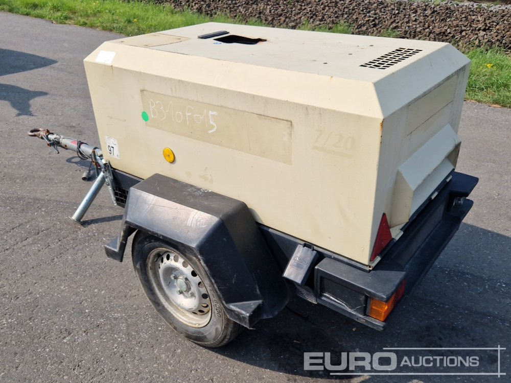 2013 Doosan 7/20 65CFM - Compressor de ar: foto 2 2013 Doosan 7/20 65CFM - Compressor de ar: foto 2