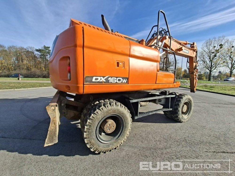 2013 Doosan DX160W-3 - Escavadeira de rodas: foto 4 2013 Doosan DX160W-3 - Escavadeira de rodas: foto 4