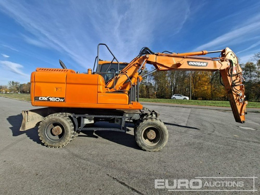 2013 Doosan DX160W-3 - Escavadeira de rodas: foto 5 2013 Doosan DX160W-3 - Escavadeira de rodas: foto 5