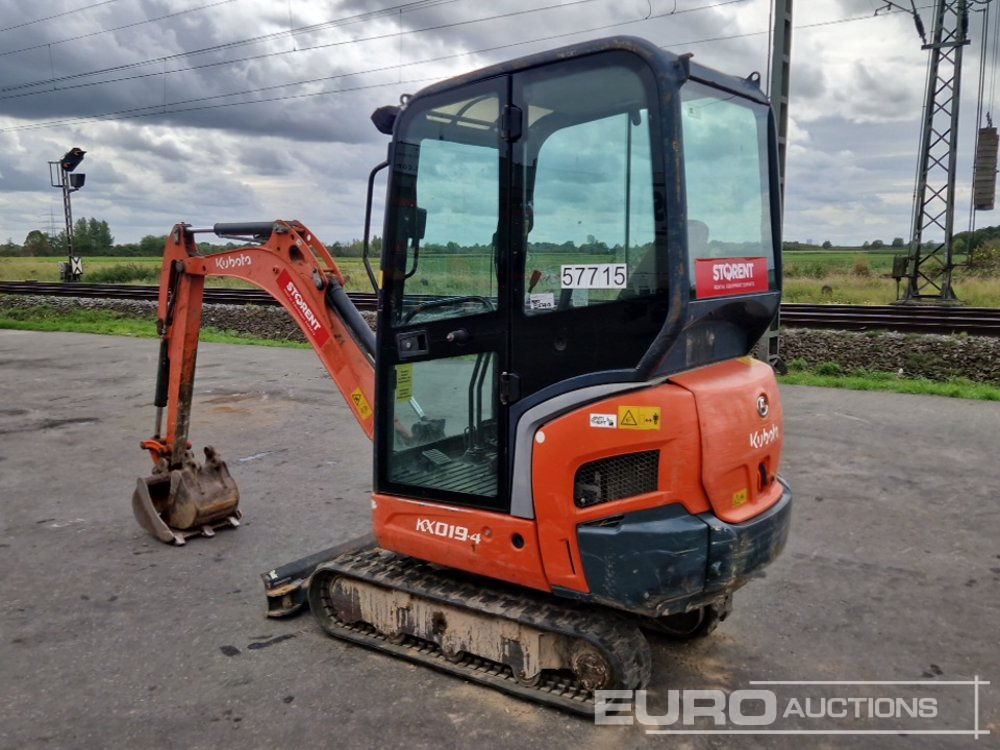 2013 Kubota KX019-4 - Mini escavadeira: foto 3 2013 Kubota KX019-4 - Mini escavadeira: foto 3