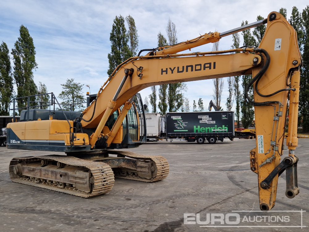 Escavadora de rastos 2014 Hyundai R330LC-9A: foto 7