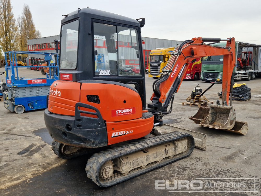2014 Kubota KX101-3 A3 - Mini escavadeira: foto 4 2014 Kubota KX101-3 A3 - Mini escavadeira: foto 4