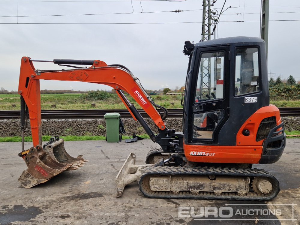 2014 Kubota KX101-3 A3 - Mini escavadeira: foto 2 2014 Kubota KX101-3 A3 - Mini escavadeira: foto 2