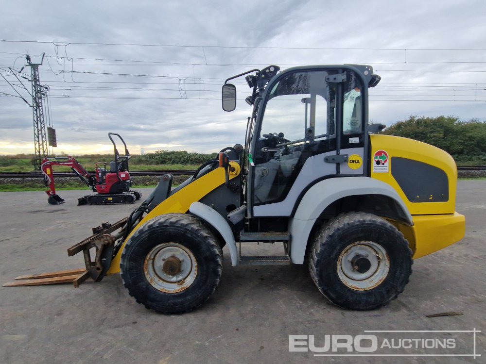2014 Wacker Neuson 349 Wheeled Loader, Forks, AC - Pá carregadora de rodas: foto 2 2014 Wacker Neuson 349 Wheeled Loader, Forks, AC - Pá carregadora de rodas: foto 2
