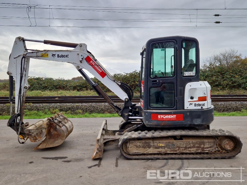 2015 Bobcat E45 EM - Mini escavadeira: foto 2 2015 Bobcat E45 EM - Mini escavadeira: foto 2