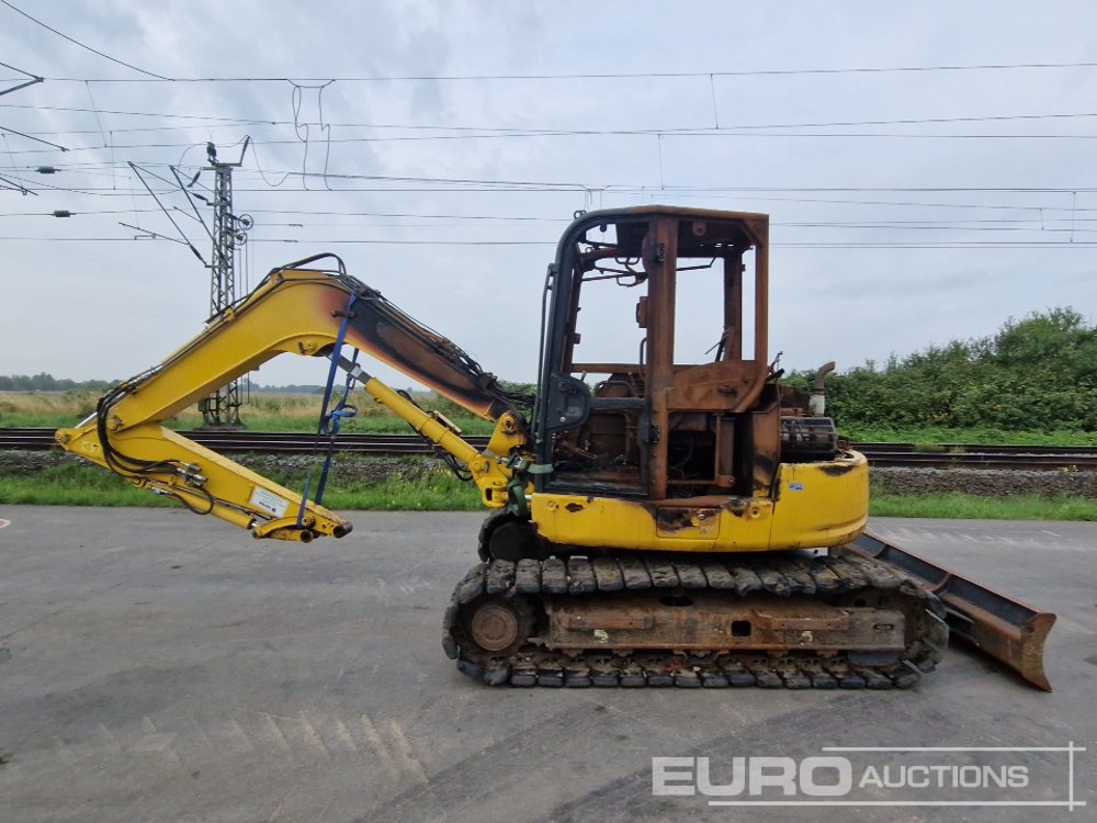 2015 Komatsu PC80MR-5 - Mini escavadeira: foto 2 2015 Komatsu PC80MR-5 - Mini escavadeira: foto 2