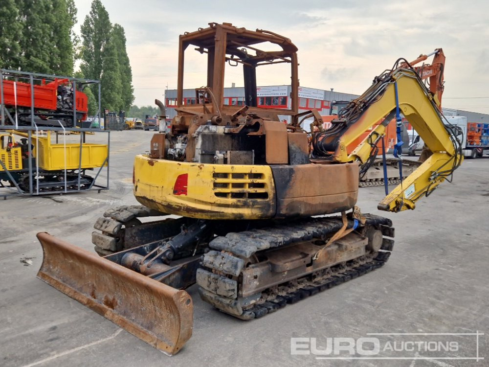 2015 Komatsu PC80MR-5 - Mini escavadeira: foto 5 2015 Komatsu PC80MR-5 - Mini escavadeira: foto 5