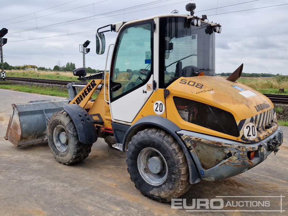 2015 Liebherr L508C - Pá carregadora de rodas: foto 3 2015 Liebherr L508C - Pá carregadora de rodas: foto 3