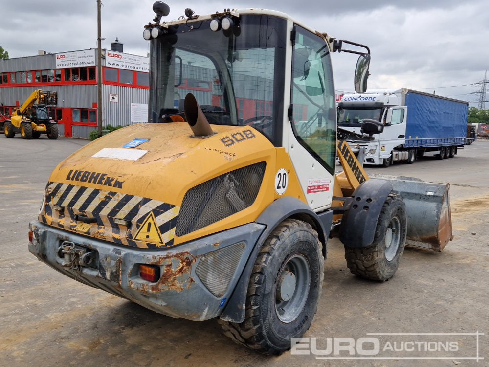 2015 Liebherr L508C - Pá carregadora de rodas: foto 5 2015 Liebherr L508C - Pá carregadora de rodas: foto 5