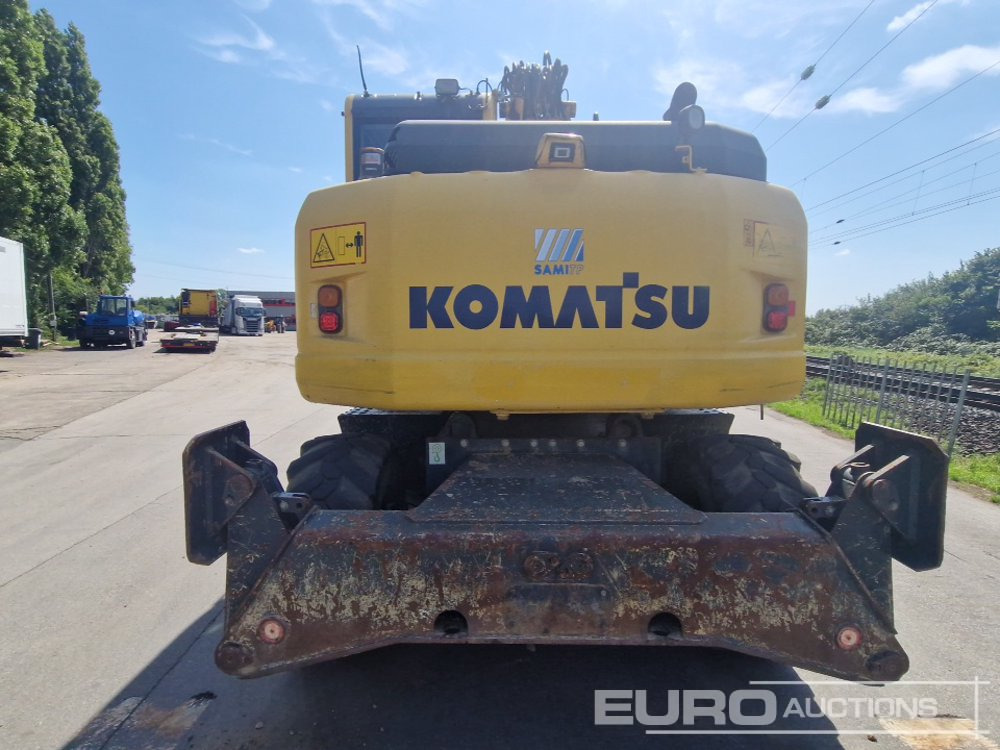 2016 Komatsu PW148-8 - Escavadeira de rodas: foto 4 2016 Komatsu PW148-8 - Escavadeira de rodas: foto 4