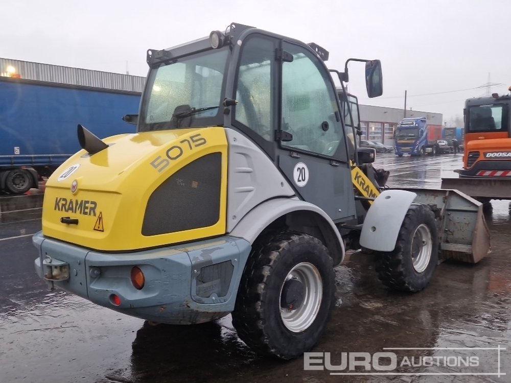 2016 Kramer 5075 - Pá carregadora de rodas: foto 5 2016 Kramer 5075 - Pá carregadora de rodas: foto 5