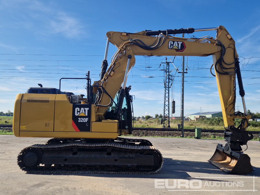 Escavadora de rastos 2017 CAT 320 FL: foto 6