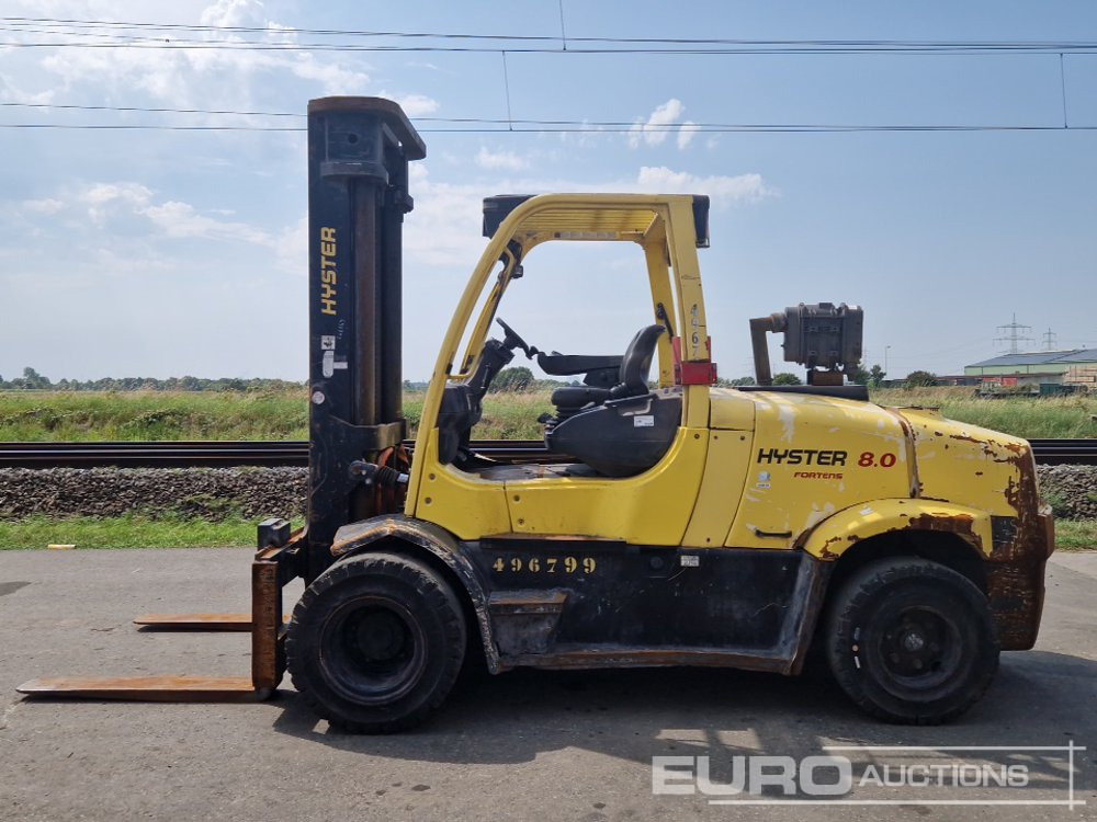 2017 Hyster H8.0FT9 - Empilhadeira: foto 2 2017 Hyster H8.0FT9 - Empilhadeira: foto 2