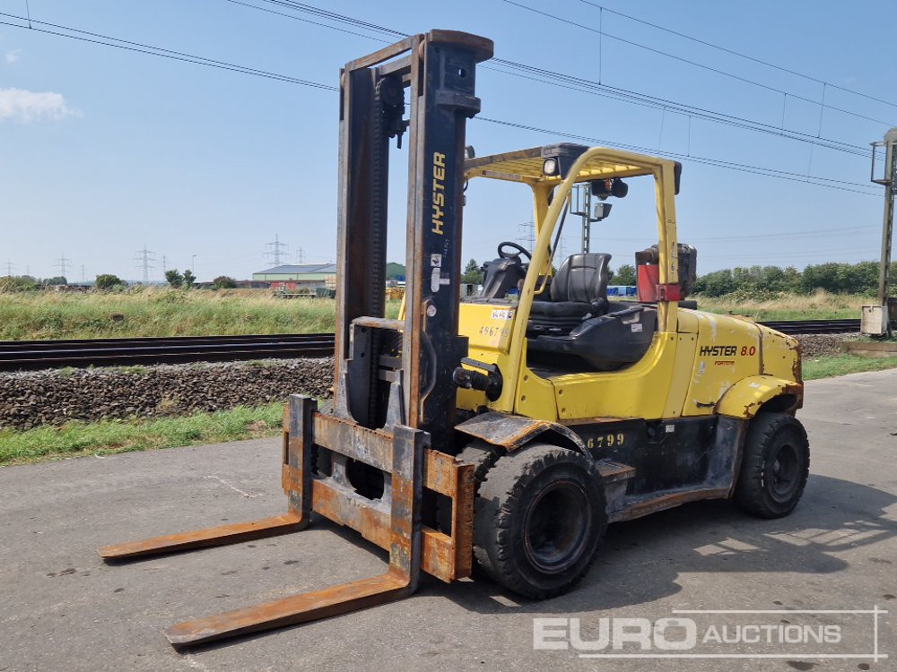2017 Hyster H8.0FT9 - Empilhadeira: foto 1 2017 Hyster H8.0FT9 - Empilhadeira: foto 1