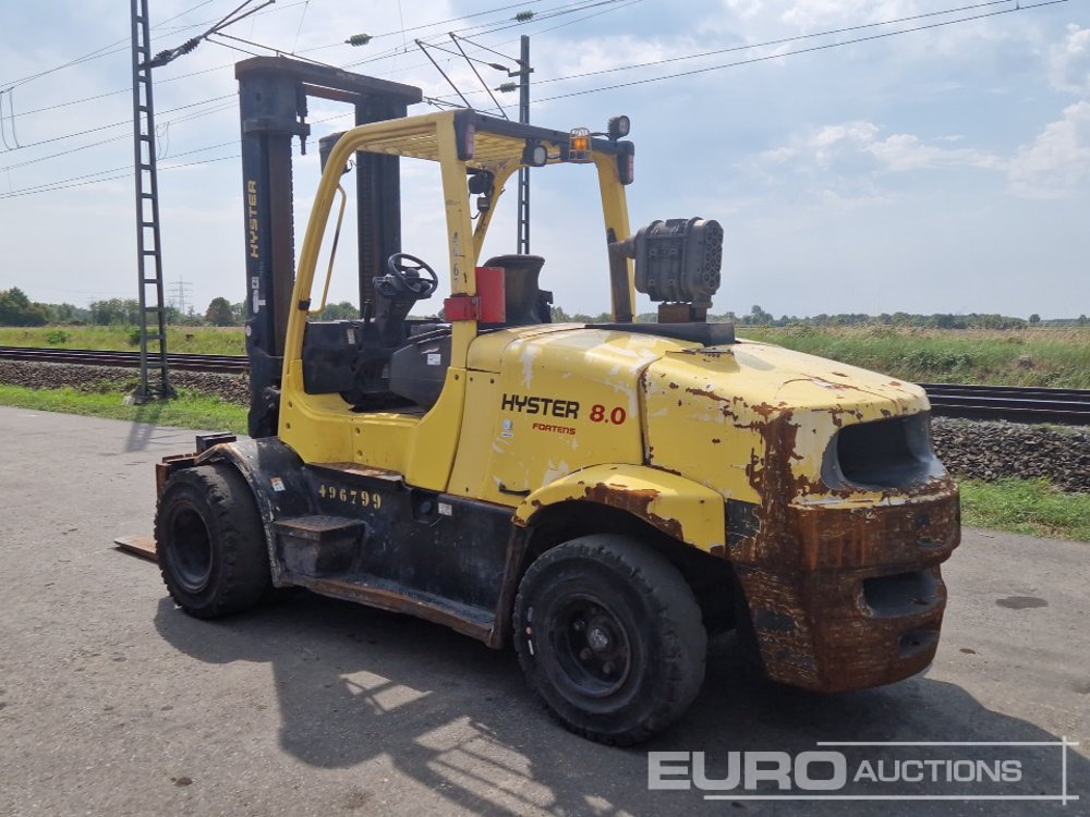 2017 Hyster H8.0FT9 - Empilhadeira: foto 3 2017 Hyster H8.0FT9 - Empilhadeira: foto 3