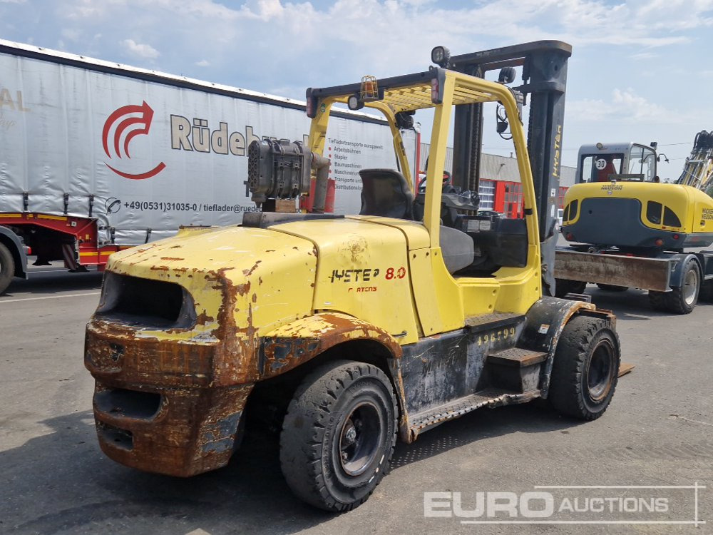 2017 Hyster H8.0FT9 - Empilhadeira: foto 5 2017 Hyster H8.0FT9 - Empilhadeira: foto 5