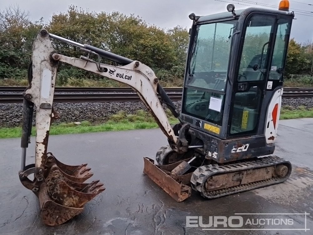 2018 Bobcat E20 - Mini escavadeira: foto 1 2018 Bobcat E20 - Mini escavadeira: foto 1