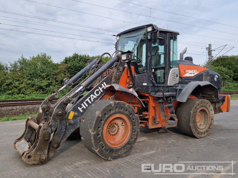 2018 Hitachi ZW180-6 - Pá carregadora de rodas: foto 1 2018 Hitachi ZW180-6 - Pá carregadora de rodas: foto 1