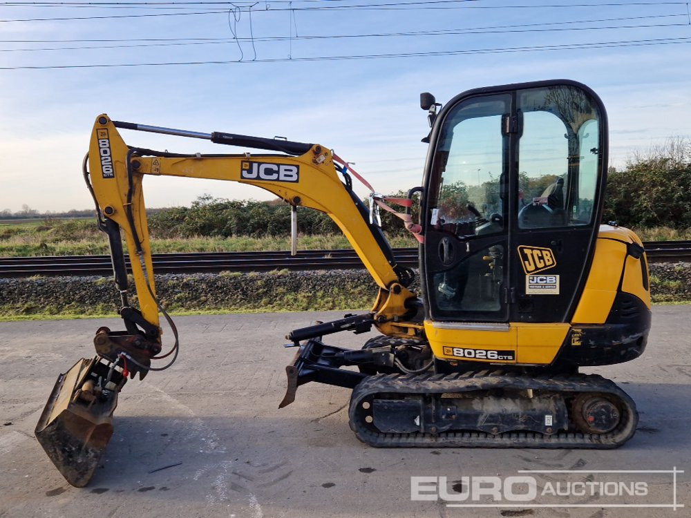 2018 JCB 8026 - Mini escavadeira: foto 2 2018 JCB 8026 - Mini escavadeira: foto 2