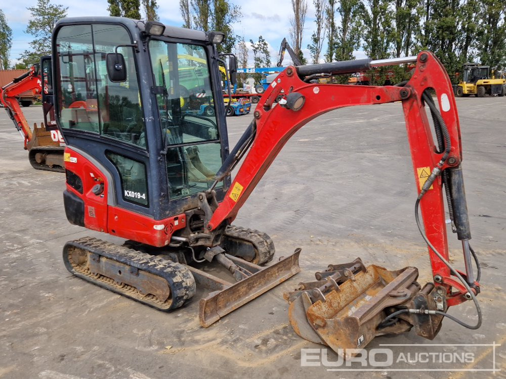 Mini escavadeira 2018 Kubota KX019-4: foto 7