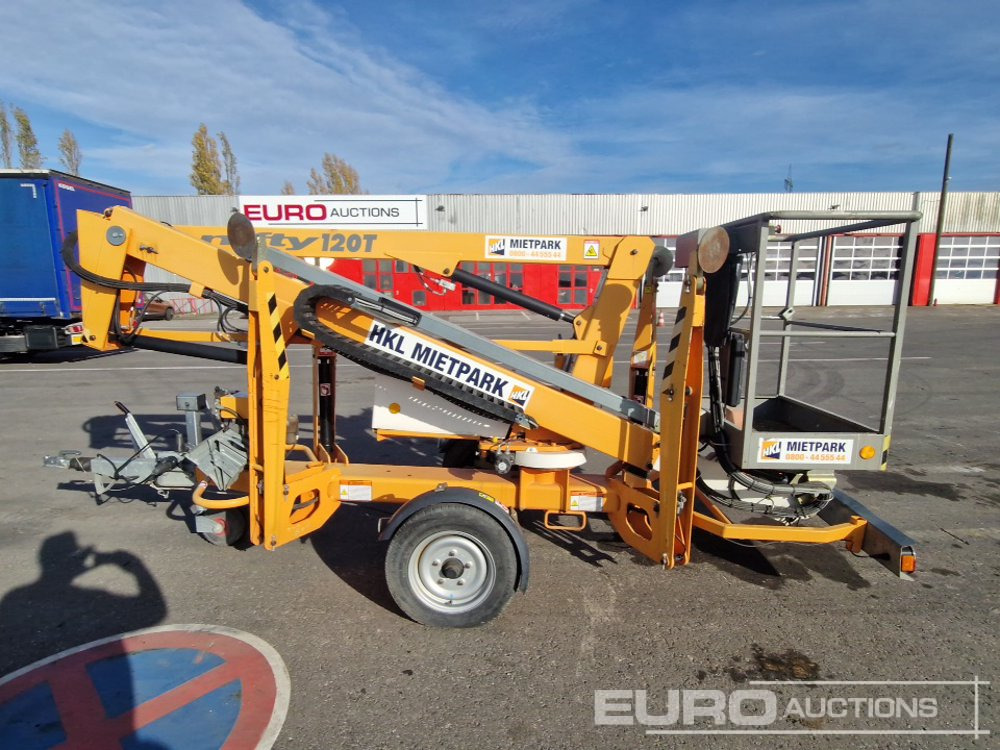 2018 Niftylift 120TE MK1C Single Axle Articulated Boom Lift, 12.2m Working Height, 200kg Platform Capacity - Plataforma articulada: foto 2 2018 Niftylift 120TE MK1C Single Axle Articulated Boom Lift, 12.2m Working Height, 200kg Platform Capacity - Plataforma articulada: foto 2