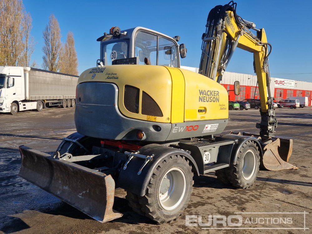 2019 Wacker Neuson EW100 - Escavadeira de rodas: foto 5 2019 Wacker Neuson EW100 - Escavadeira de rodas: foto 5