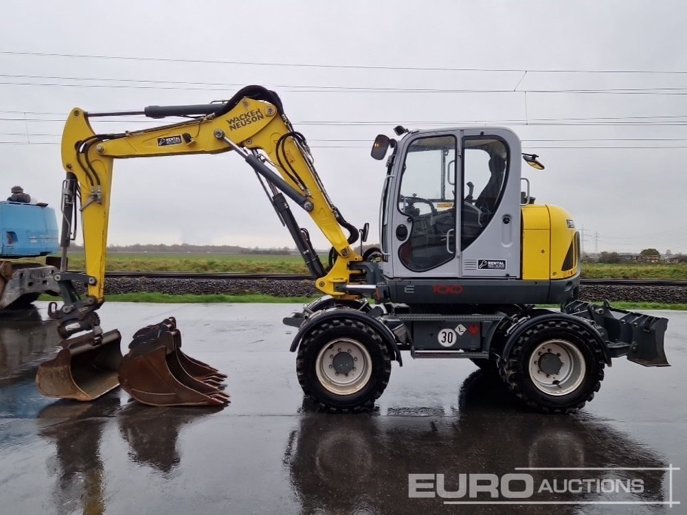 2019 Wacker Neuson EW100 - Escavadeira de rodas: foto 2 2019 Wacker Neuson EW100 - Escavadeira de rodas: foto 2