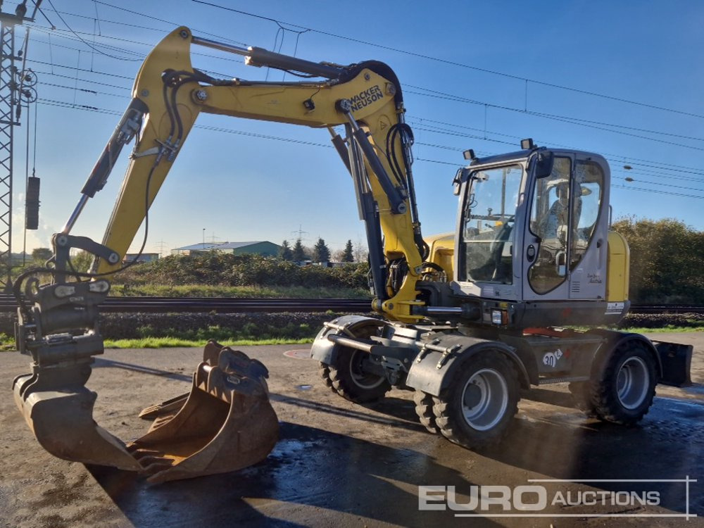 2019 Wacker Neuson EW100 - Escavadeira de rodas: foto 1 2019 Wacker Neuson EW100 - Escavadeira de rodas: foto 1