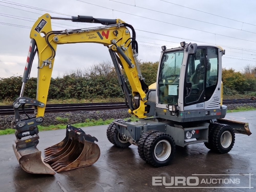2019 Wacker Neuson EW65 - Escavadeira de rodas: foto 1 2019 Wacker Neuson EW65 - Escavadeira de rodas: foto 1