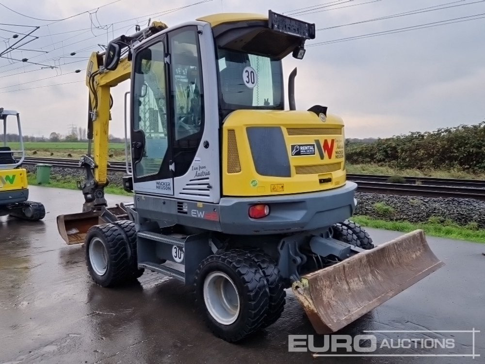 2019 Wacker Neuson EW65 - Escavadeira de rodas: foto 3 2019 Wacker Neuson EW65 - Escavadeira de rodas: foto 3