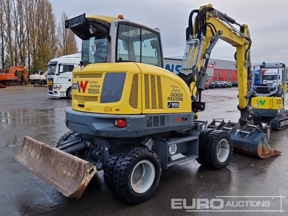 2019 Wacker Neuson EW65 - Escavadeira de rodas: foto 5 2019 Wacker Neuson EW65 - Escavadeira de rodas: foto 5