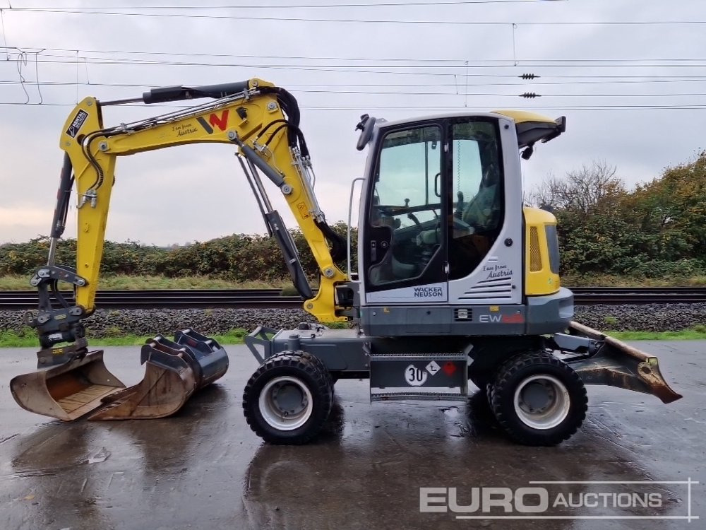 2019 Wacker Neuson EW65 - Escavadeira de rodas: foto 2 2019 Wacker Neuson EW65 - Escavadeira de rodas: foto 2