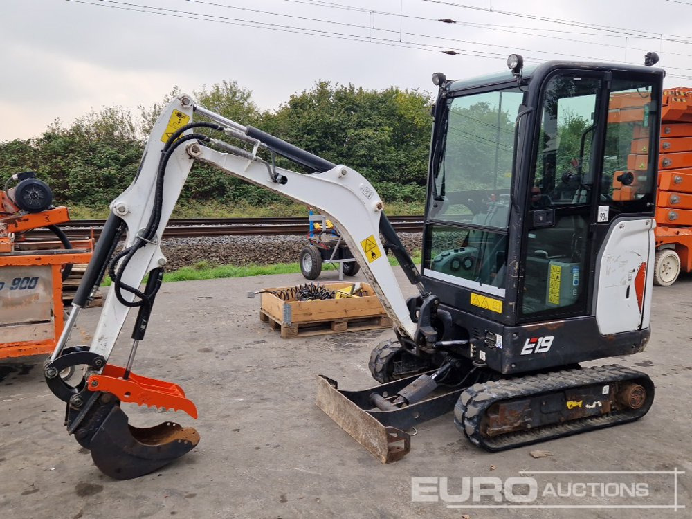 2021 Bobcat E19 - Mini escavadeira: foto 1 2021 Bobcat E19 - Mini escavadeira: foto 1