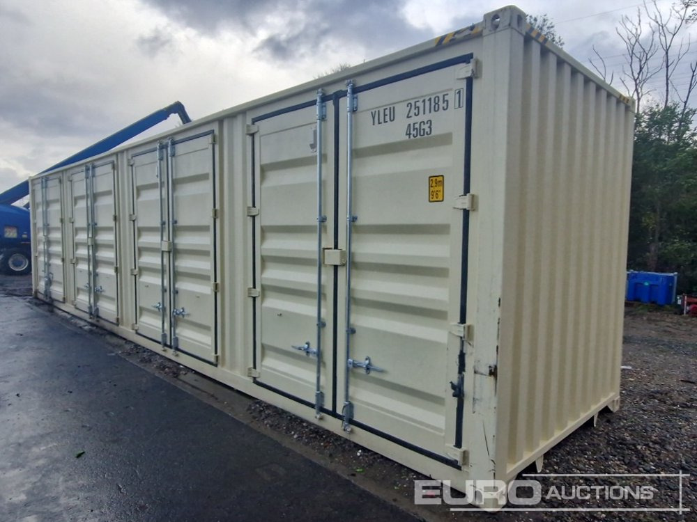 2025 40' HQ Container, One Side 4 Doors, One End Door, Lock Box - Contentor marítimo: foto 2 2025 40' HQ Container, One Side 4 Doors, One End Door, Lock Box - Contentor marítimo: foto 2