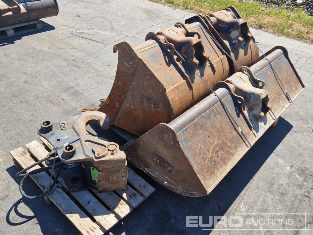 68" Ditching, 34", 17" Digging Buckets + QH - Balde: foto 2 68" Ditching, 34", 17" Digging Buckets + QH - Balde: foto 2