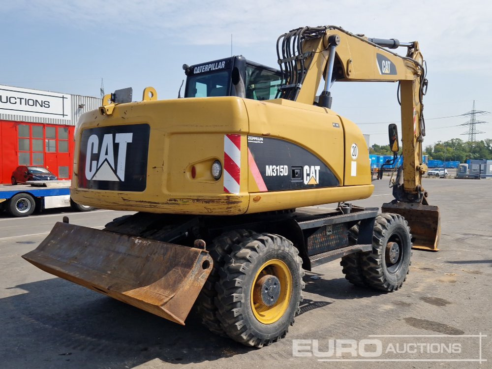 CAT M315D - Escavadeira de rodas: foto 5 CAT M315D - Escavadeira de rodas: foto 5