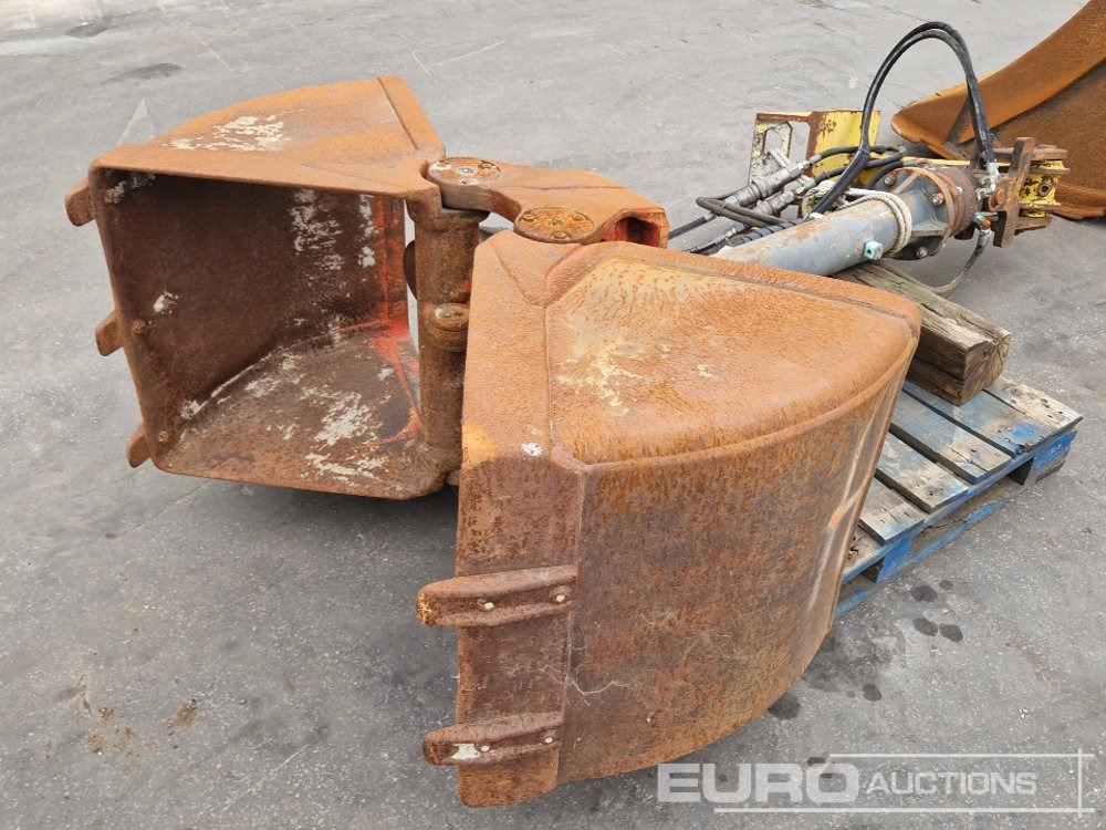 Kinshofer Hydraulic Clamshell Bucket - Equipamento por Escavadeira: foto 1 Kinshofer Hydraulic Clamshell Bucket - Equipamento por Escavadeira: foto 1