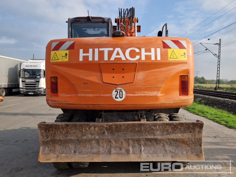 Hitachi ZX140W-3 - Escavadeira de rodas: foto 4 Hitachi ZX140W-3 - Escavadeira de rodas: foto 4